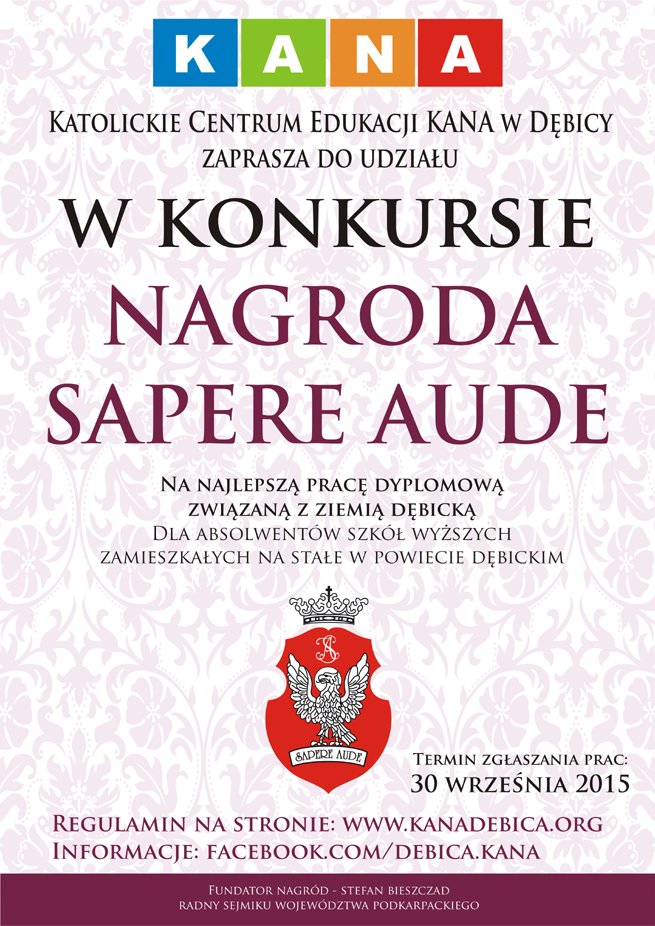 Plakat Sapere Aude