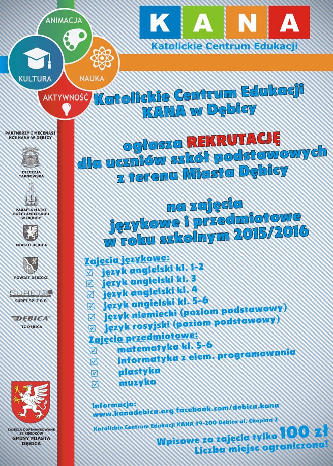 Plakat rekrutacja