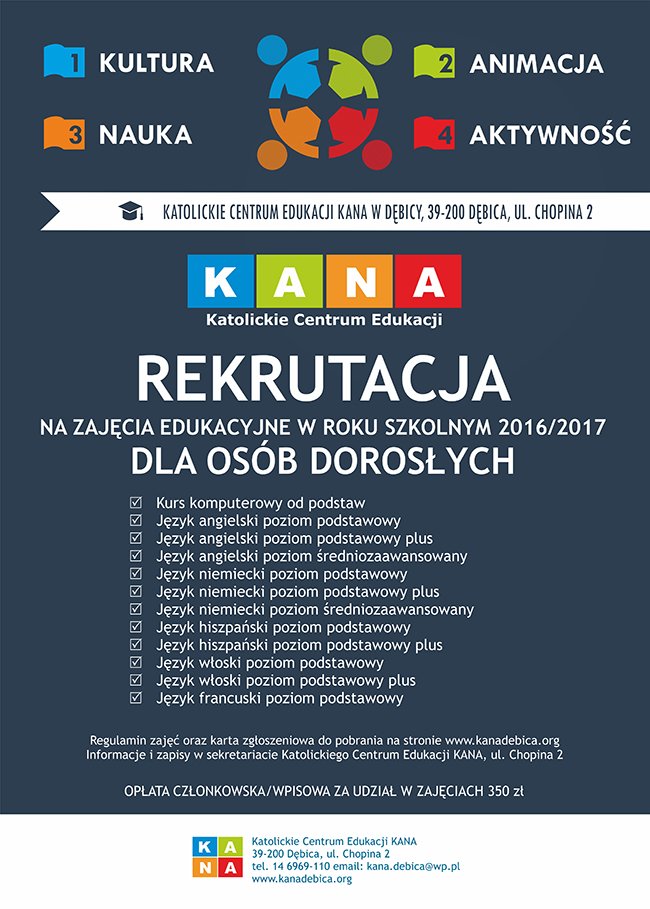 Rekrutacja dla osób dorosłych