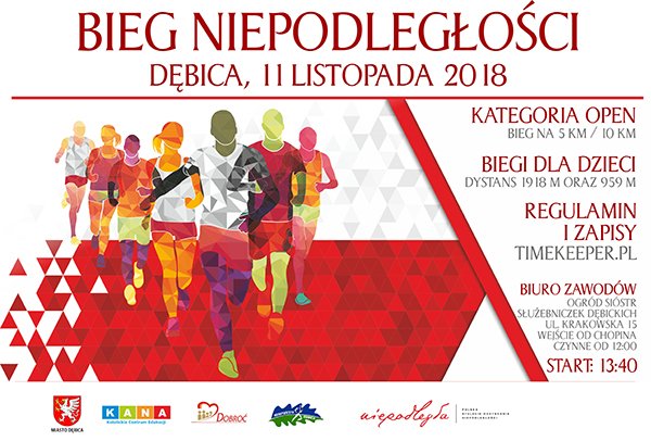 Plakat - Bieg Niepodległości
