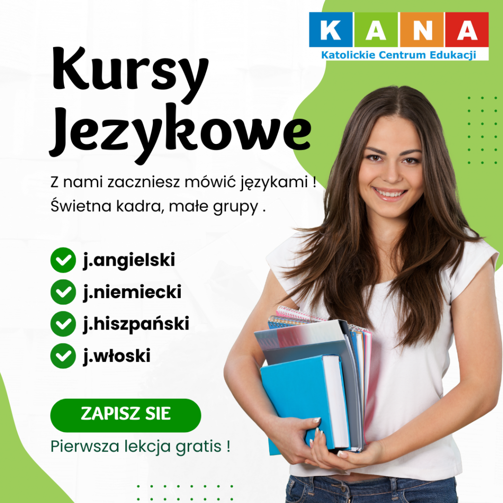 KURSY JĘZYKOWE DLA DOROSŁYCH.
