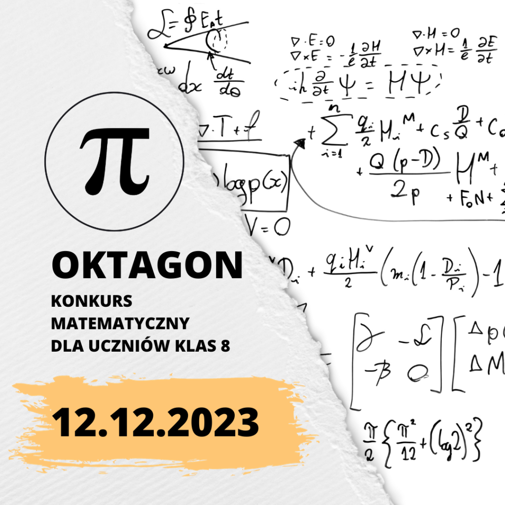 OKTAGON – konkurs matematyczny dla uczniów klas 8.